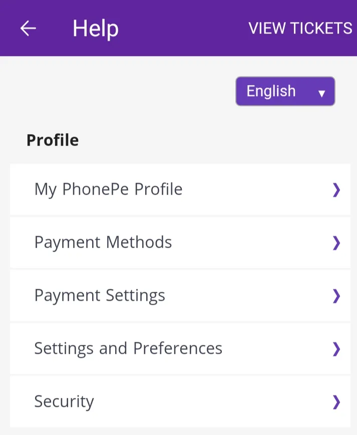 Delete PhonePe Account