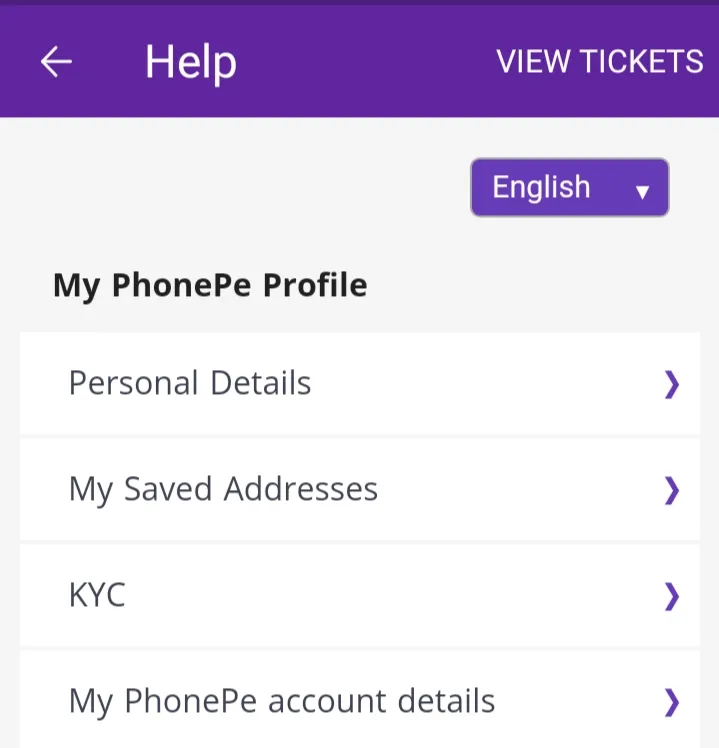 Delete PhonePe Account