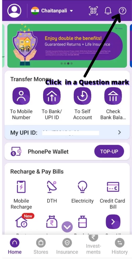 Delete PhonePe Account