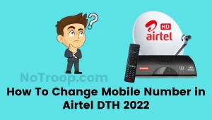 Change Mobile Number in Airtel DTH