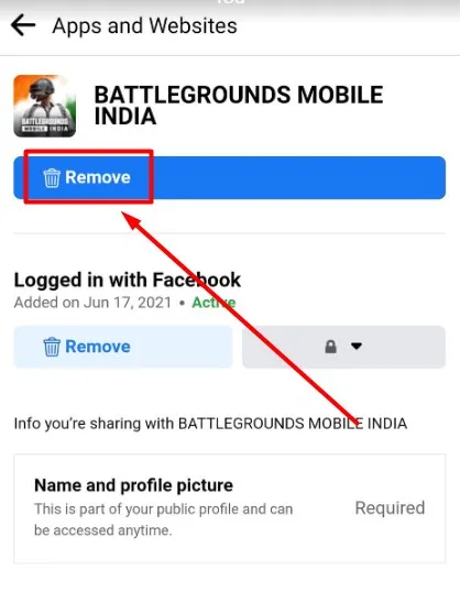 delete BGMI account
