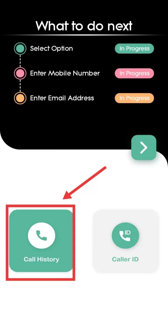 get call history of any number