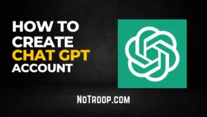 Create Chat GPT Account