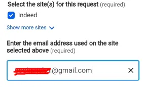 Delete Indeed Account