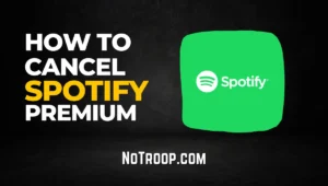 Cancel Spotify Premium