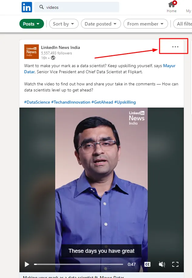 Download Linkedin Video