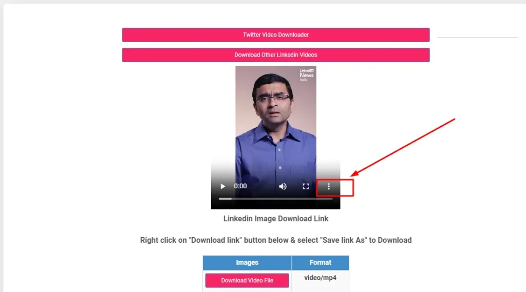 Download Linkedin Video