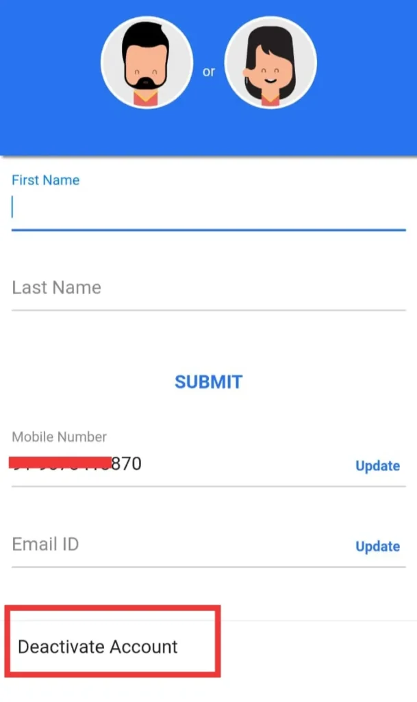 Delete Flipkart Account