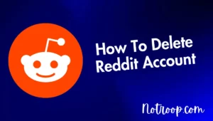 Delete Reddit Account