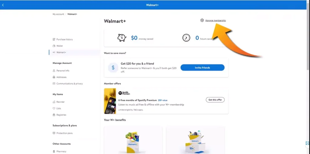 How To Cancel Walmart Plus Membership