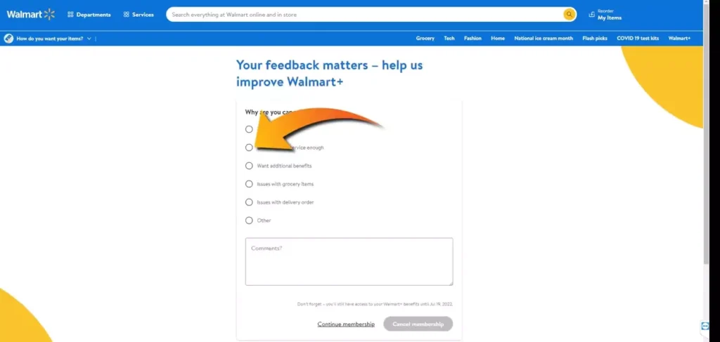 How To Cancel Walmart Plus Membership