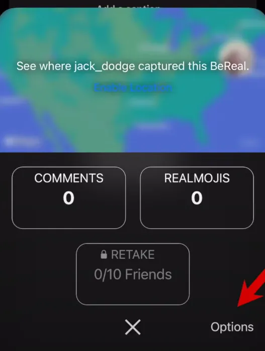 Delete BeReal Post
