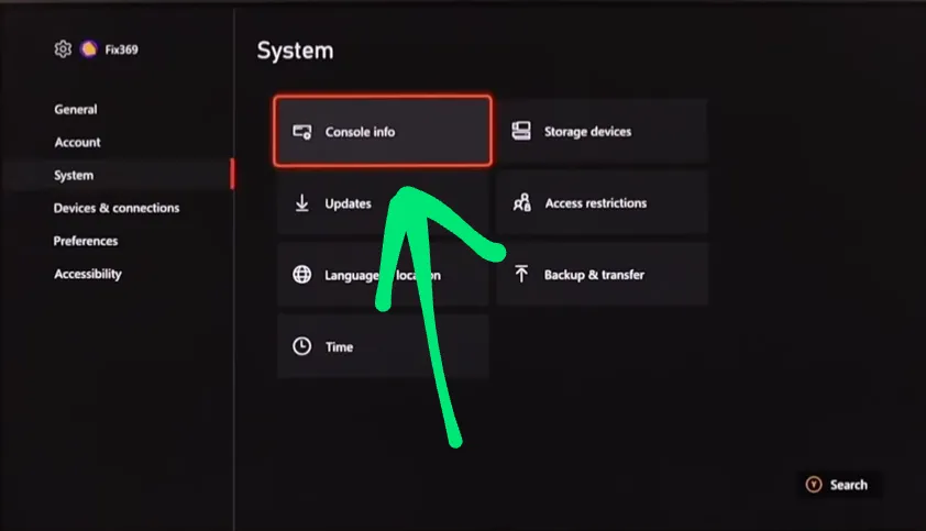 reset the Xbox One